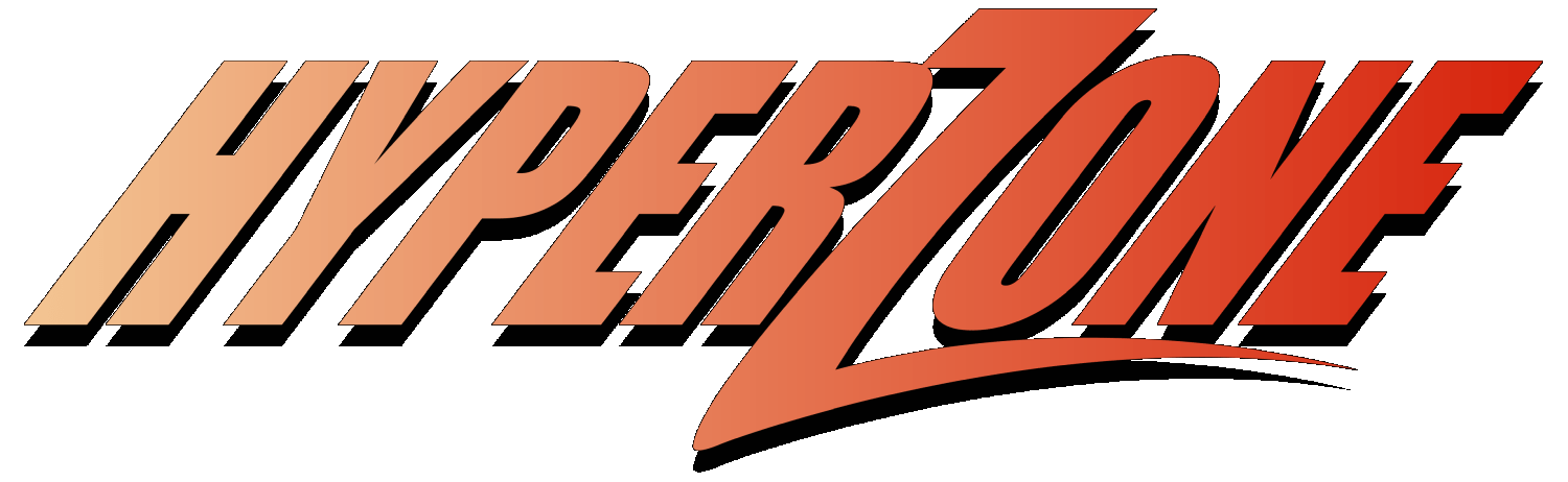 Hyperzone logo for Super Nintendo